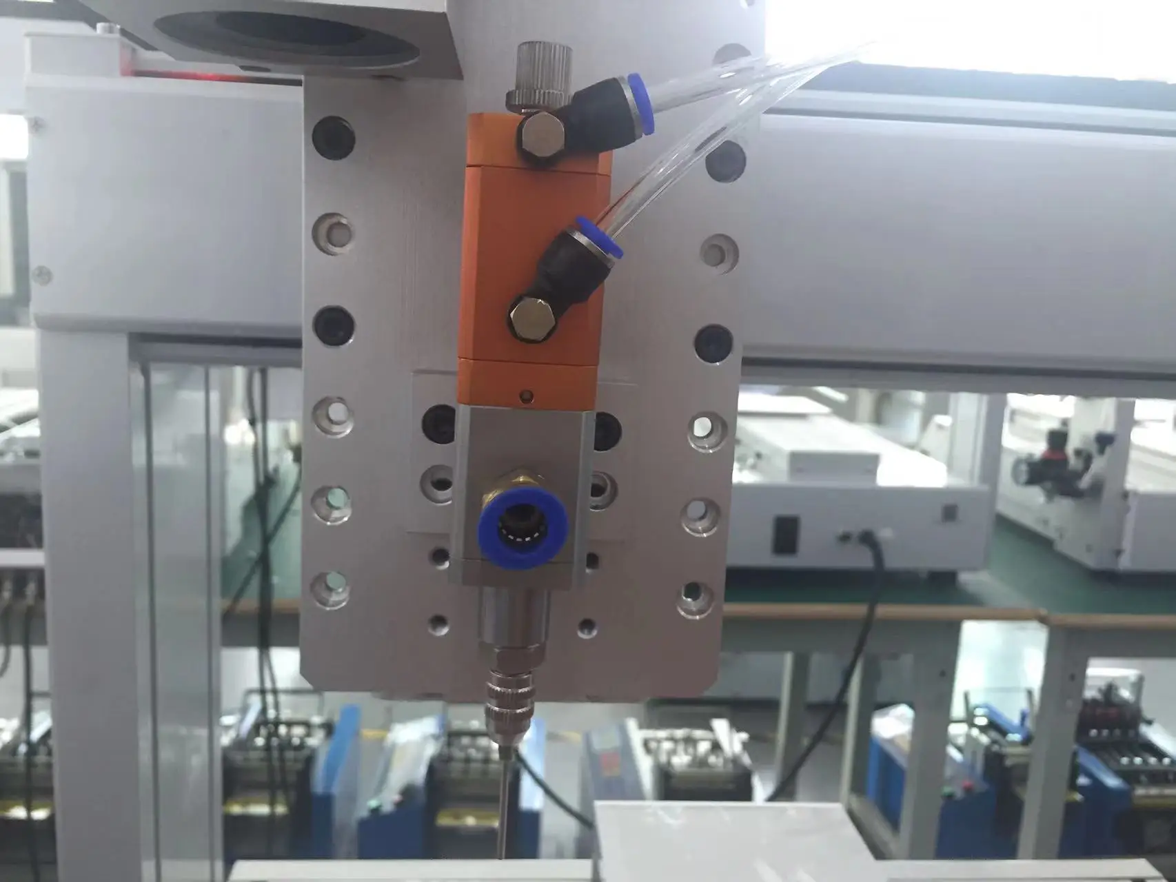 Los productos más vendidos, máquina dispensadora automática de líquido de pegamento de silicona de escritorio, superventas