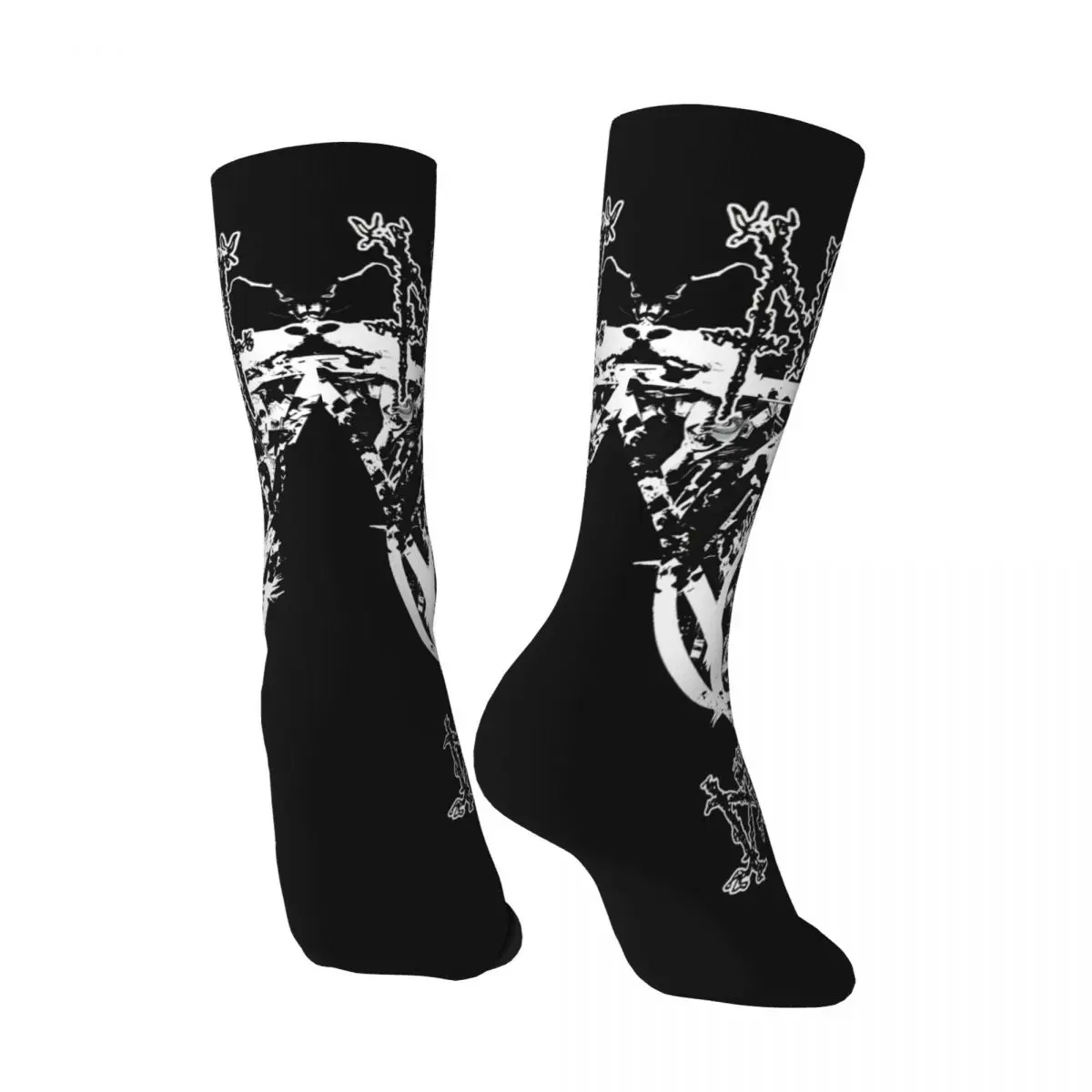 Hip Hop Vintage Adorable Crazy Men's compression Socks Unisex Napalm Death Harajuku Pattern Printed Funny Novelty Happy Crew