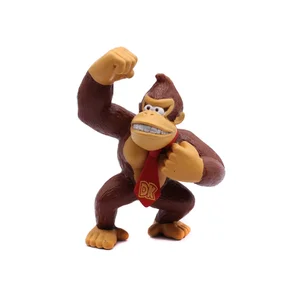 Super Mario Bros PVC-Puppen für Kinder, Spielzeug, Yoshi Luigi, Donkey Kong, Pilz, Geburtstagsgeschenke, 6-18 Stücke 8 Hauptverkaufspilze von Mario - №6