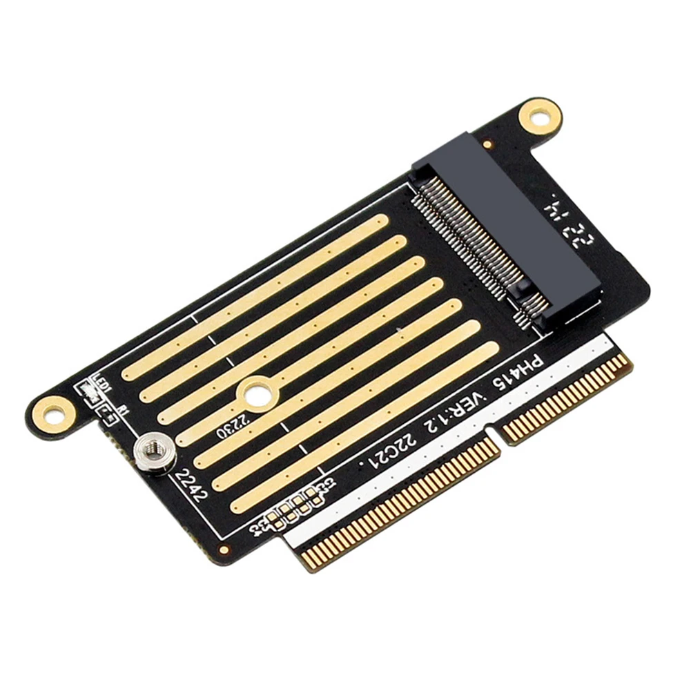 

M.2 NVME M Key M Key NVMe M2 SSD-адаптер Card Plug and Play NGFF M.2 SSD Riser для 2230/2242 SSD для MACBOOK PRO 2016/2017 A1708