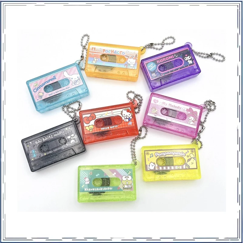 

Hello Kitty Cinnamon Role Tape Modeling Pendant Gashapon Kawaii Action Figure Model Toys