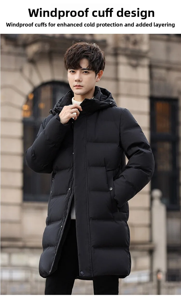 Canada New Style Men's Down Coats Parkas Hooded Winter Jacket Man White Goose Down Jacket Padded Puffer Jackets Padding HXY53211