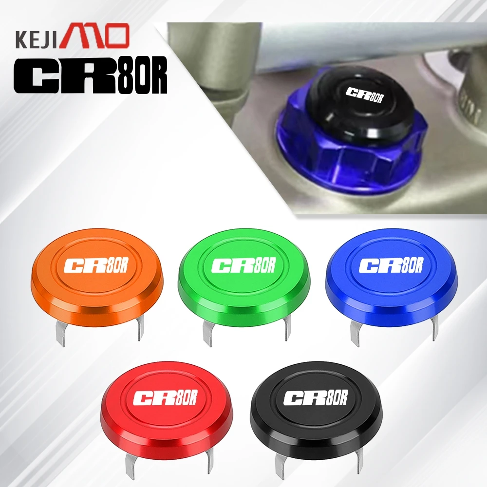 

For Honda CR80R CR 80R 1998 1999 2000 2001 2002 2003 2004-2007 Motorcycle Accessories Steering Stem Nut Cap Decoration Cover