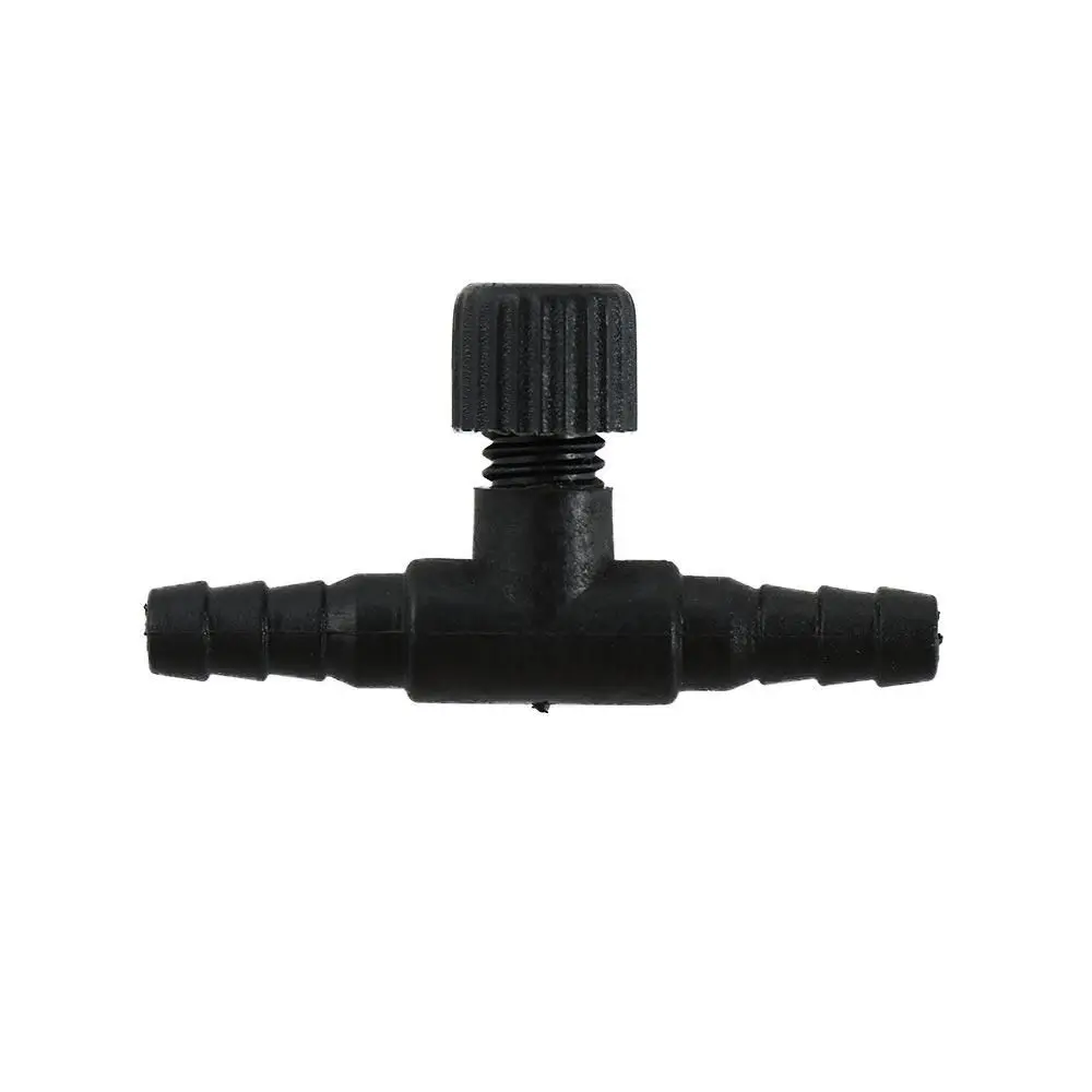 10PCS Adjustable Volume Air Line Tube Flow Control Valve Aquarium Airline Regulator Pipe Connector Fish Tank Accessories