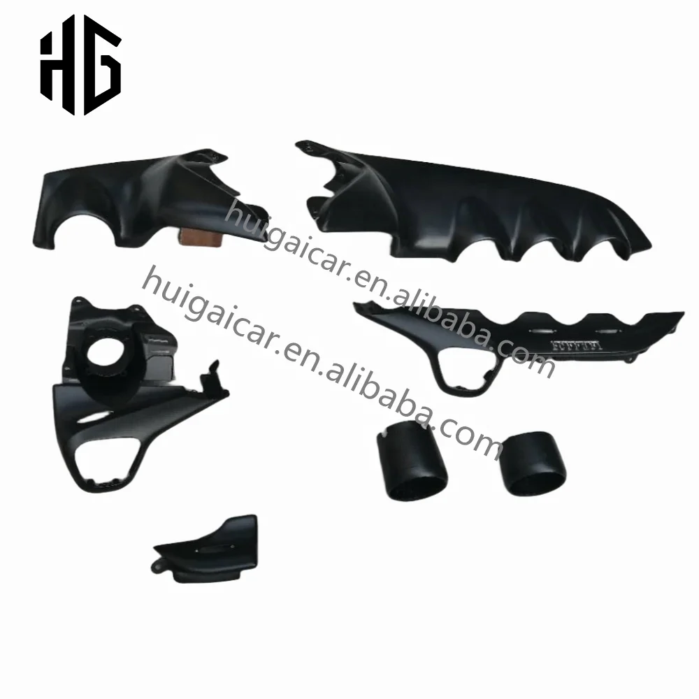 

The factory supplies genuine carbon fiber control panel, dashboard cover, and interior of FORF12 car parts