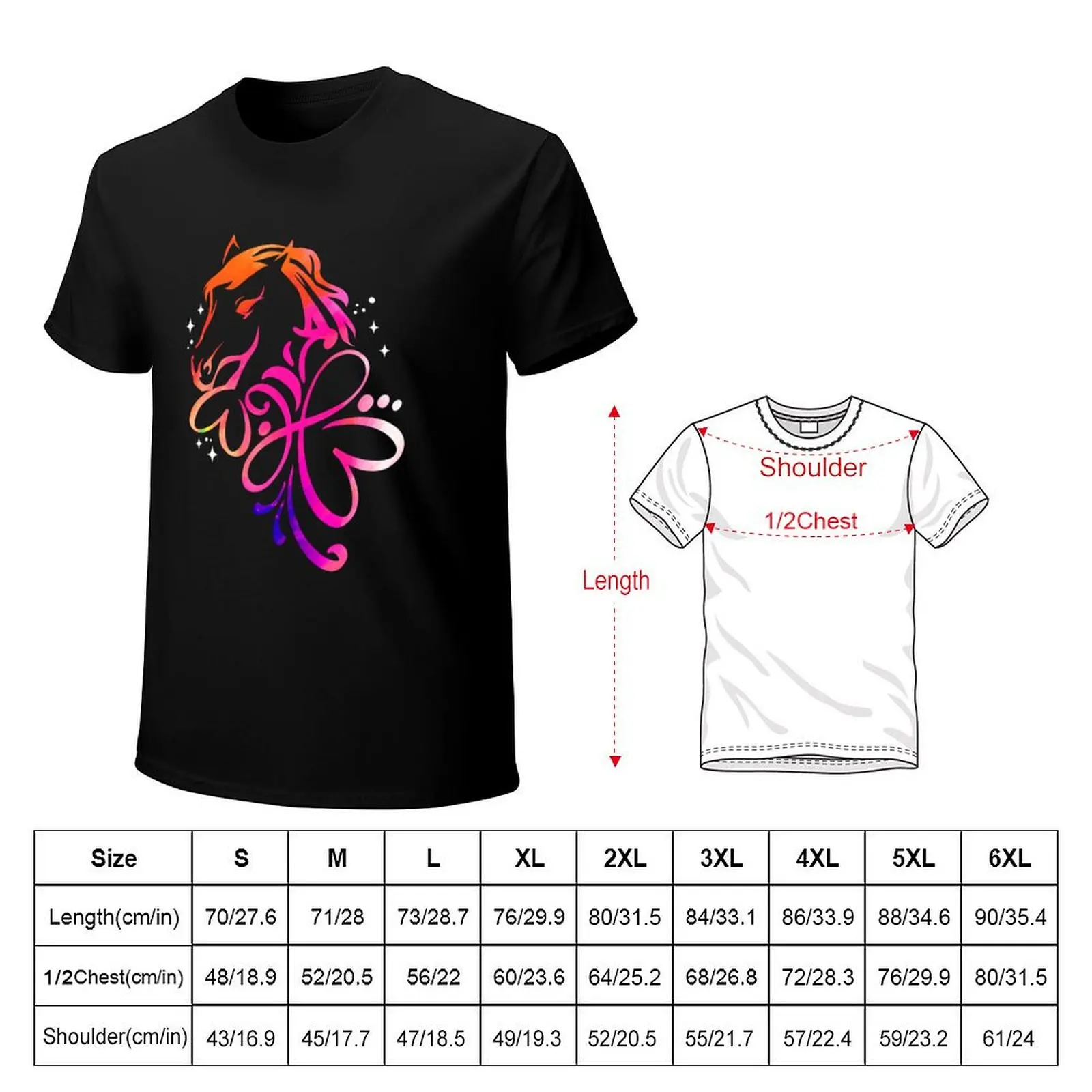 Beautiful Horse Head Equestrian Sport Dressage Saddle Stable T-Shirt oversized tops customs design your own men workout shirt