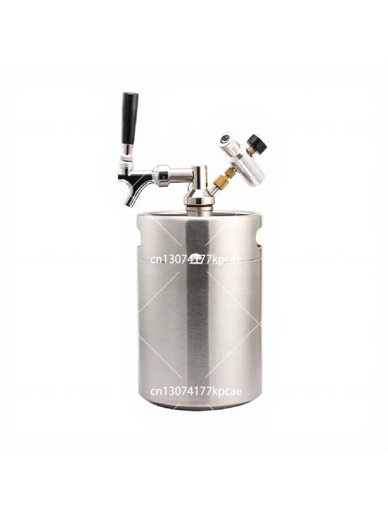 Stainless steel beer keg mini keg beater craft beer two-shot container bar table top
