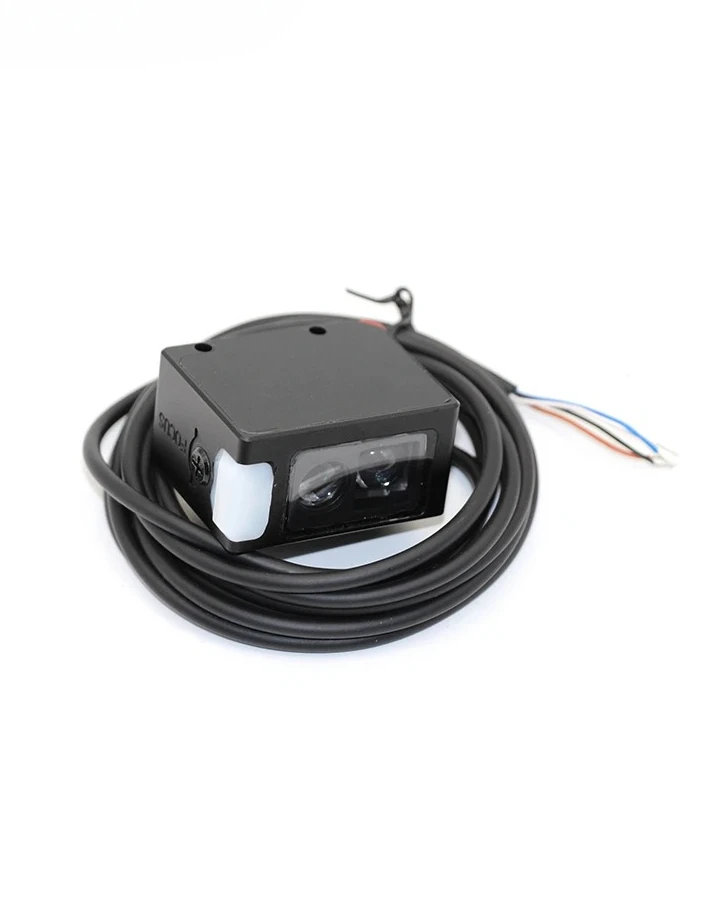 Long-distance white light source color sensor detection distance 50-500mm distance far and near light spot size adjustable