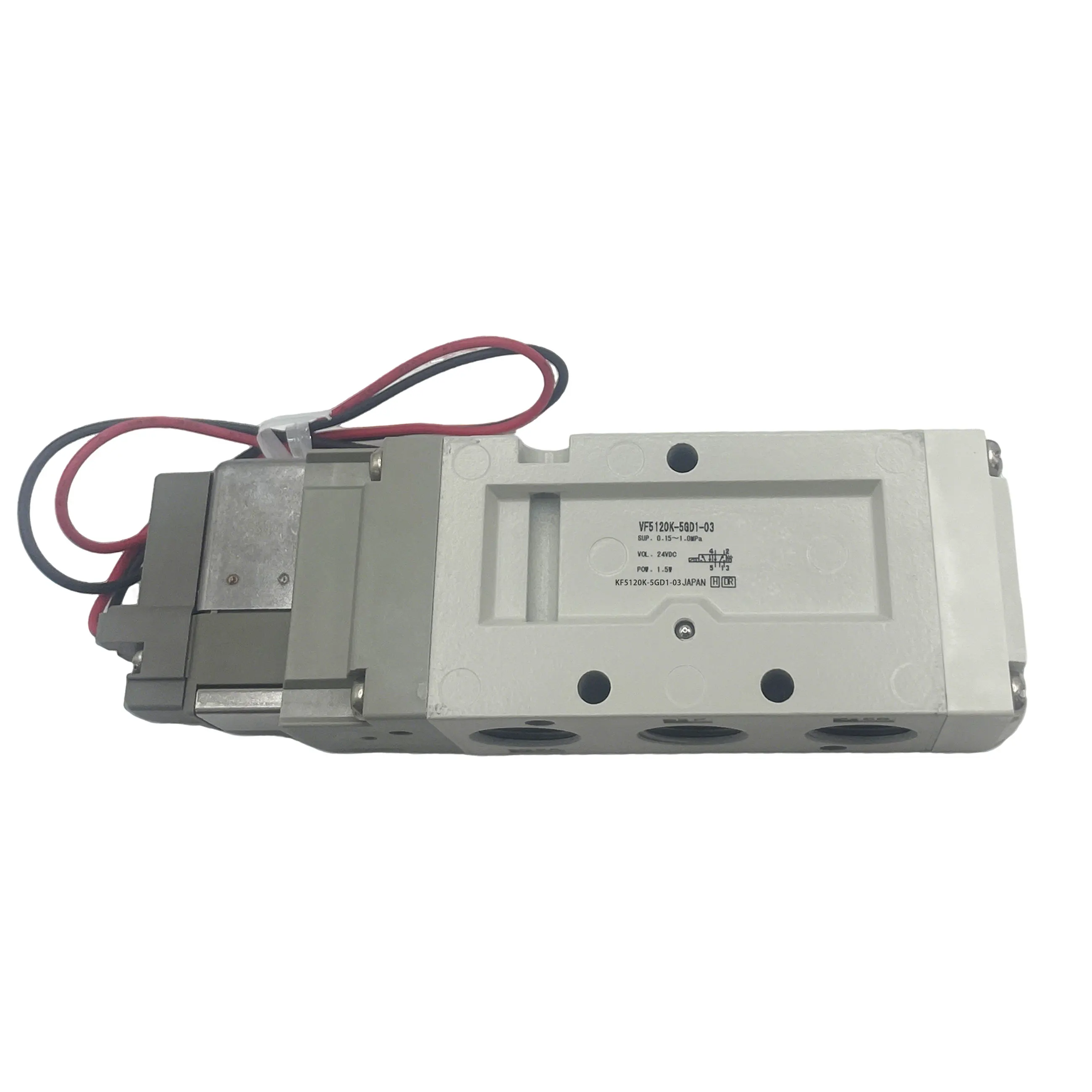 

VF5120K-5GD1-03 5 Way AC Operated Monolithic Pilot Operated Solenoid Valve Plastic Material 1 Year Warranty Industrial
