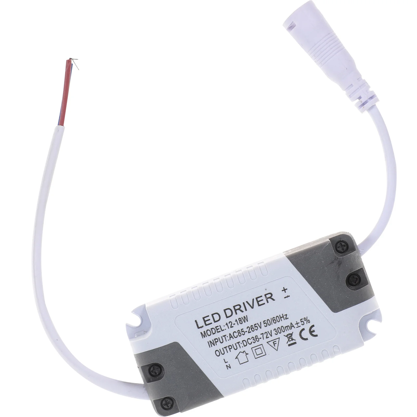 

LED Driver 12-18W 36V-63V Constant Voltage Waterproof Built-in Protection for Kitchen Bathroom Ceiling Lights and Grill Lamps