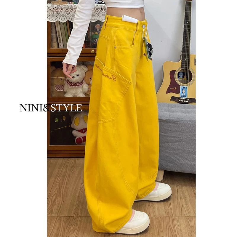 

Брюки-карго женские для девочек, зимние парусиновые острые этнические трубки, теплая ветрозащитная городская профессиональная уличная одежда с вышивкой Highstreet