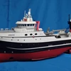 RC 턱보트 100 및 72 스케일 아라호 낚시 보트 냉동 생선 선박 키트 버전 정적 선박 모델 조립 RC 보트 모델 장난감 5