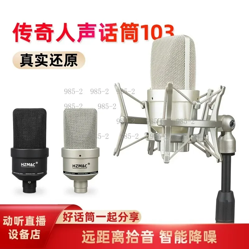 

Professional Studio Condenser Microphone, 2026 New High Quality TLM 103 for Sound Recording & Vocal Capture