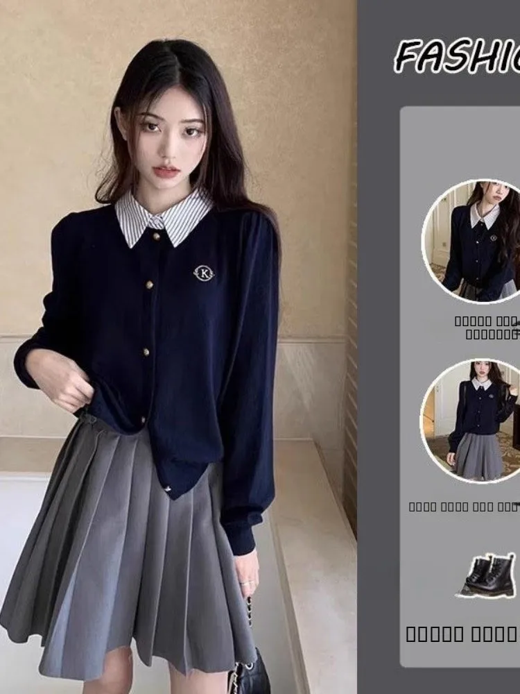 

Bla ort Women's Knitted Sweater Design Sensation Inner Wear Casual Sle Spring Season Series Regular Fit Long Sve