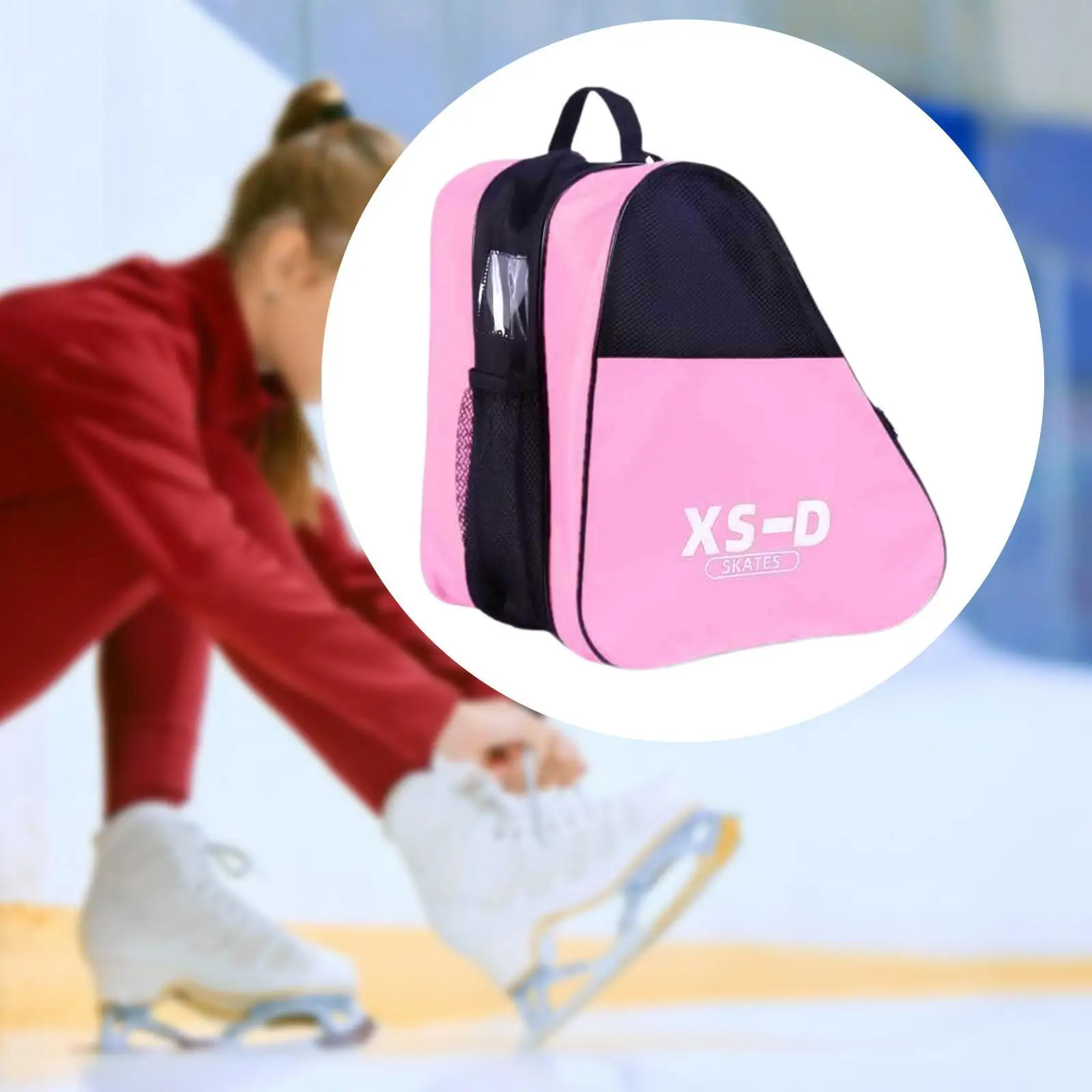 Roller Skate Bag Supplies Portable Skating Shoes Carrying Bag Handbag for Figure