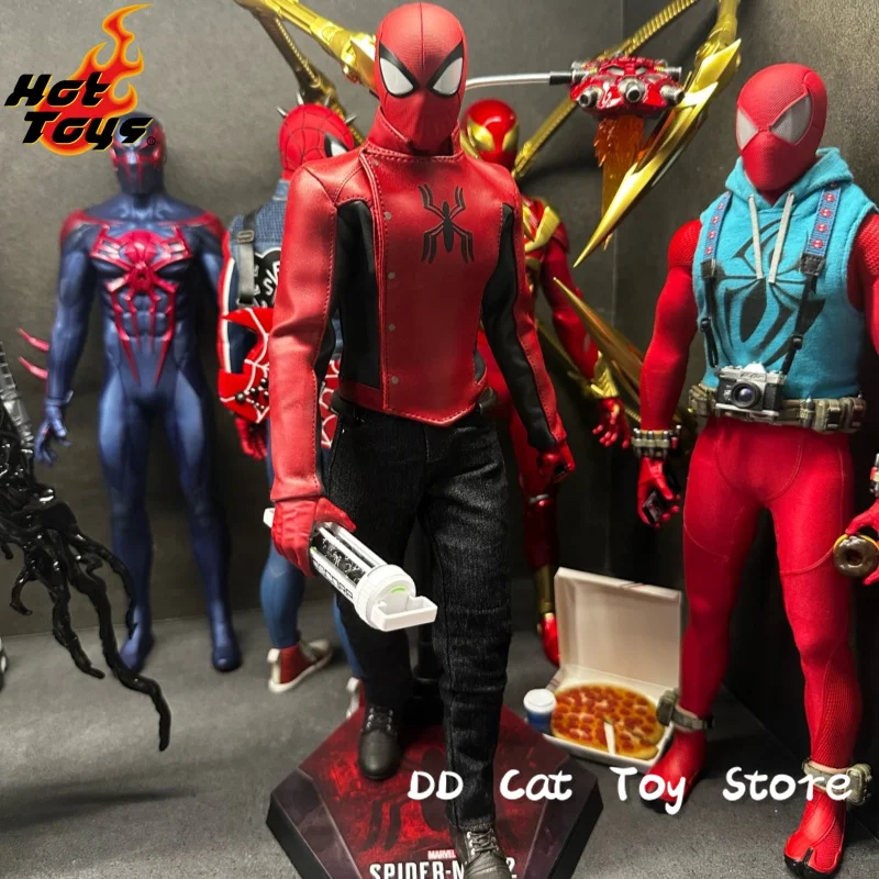 In Magazzino Originale Hot Toys Esclusivo HT VGM71 Spider Man Spiderman 2 Peter Parker Ultimo Stand Vestito 1/6 Action Figure Giocattoli di Modello