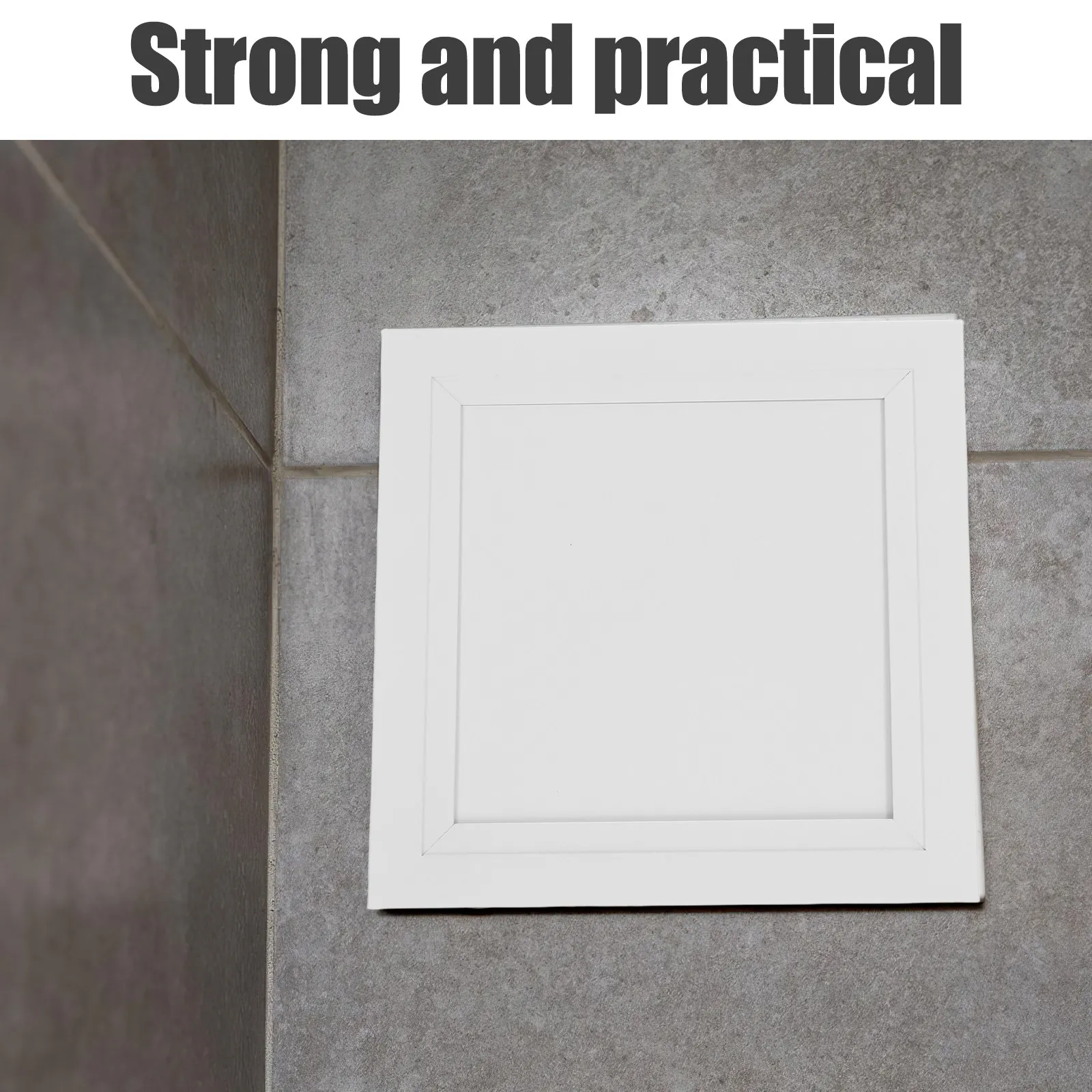 Maintenance Access Door 250x250mm Inspection Hatch Cover Reinforced Square Panel for Wall Ceiling Repair Opening Frame