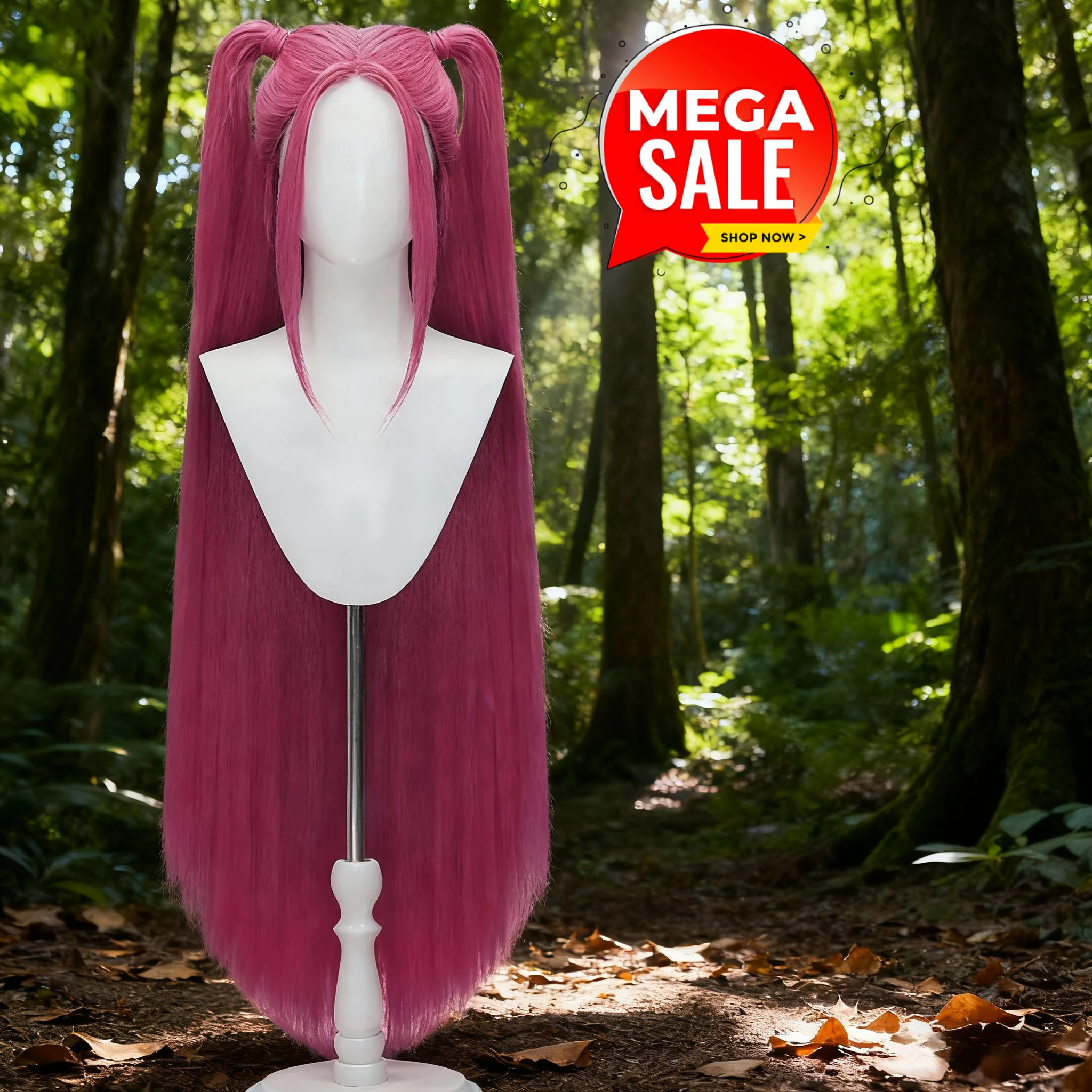 Kpop demon hunters rumi roxo peruca cosplay, festa de halloween role play peruca, peruca sintética resistente ao calor, presente diário de halloween