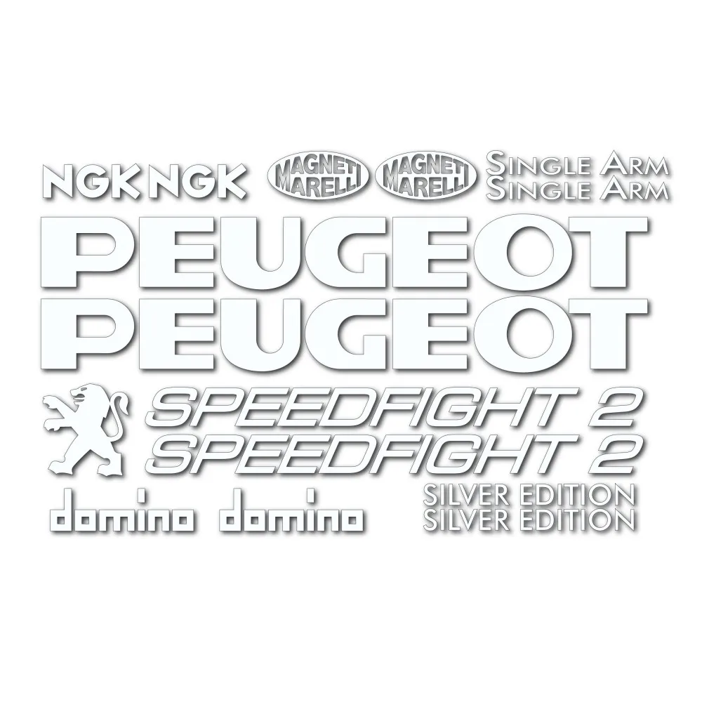 Scooter Motorbike compatible sticker kit Peugeot Speedfight 2