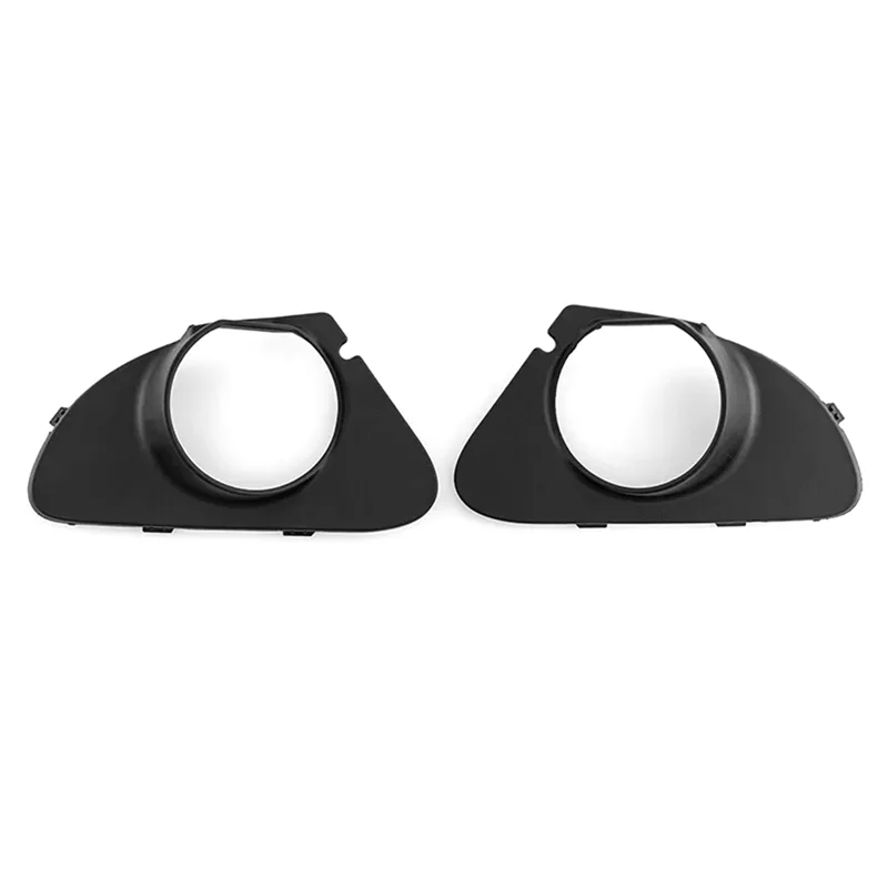 

NEW-2X Front Bumper Car Fog Light Covers Frame Surround 51117055525 51117055526 For BMW 6 Series E63 E64 2004-2010 2Door