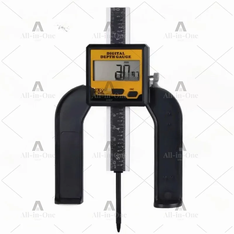 Woodworking depth gauge 0-80mm high-precision table saw height hole depth measurement electronic digital display vernier caliper