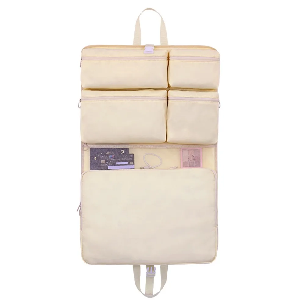 

Large Capacity 7 In 1 Travel Storage Bag Dustproof Foldable Luggage Storage Bag Moisture-proof with Separated Cloth Pockets