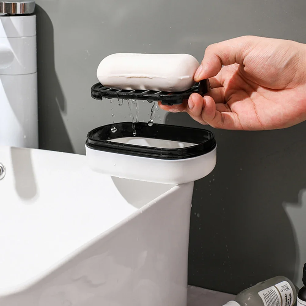 Travel Soap Container Bar Holder Box Tray Dish Storage Plate Home Durable Case