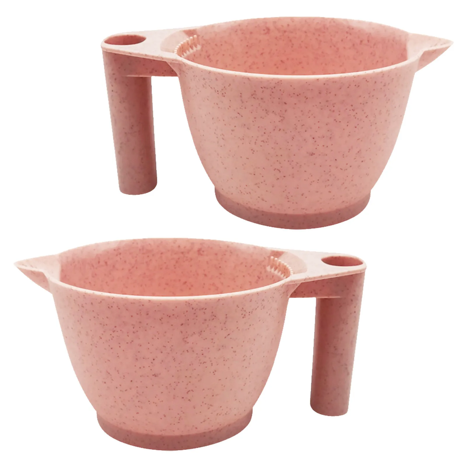 2pcs Hair Dye Bowls Tint Mixing Bowl For Salon Home Diy Hair Coloring Tools Color Mixing Bowls Reusable Pp Material - Image 5