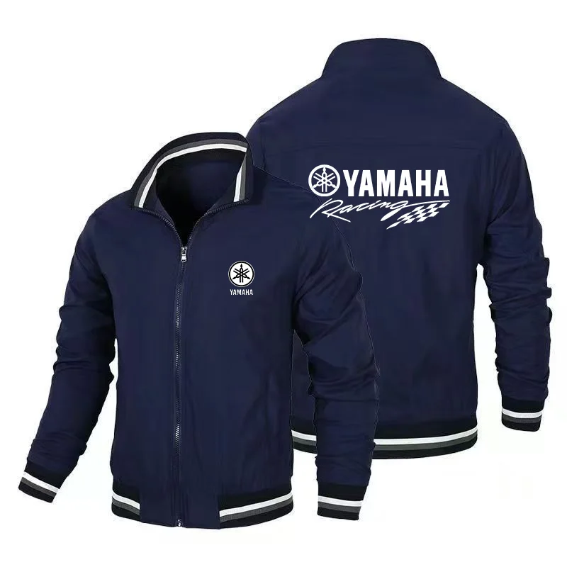 Yamaha Men's Casual Fashion Motorcycle Jacket Sportswear Bicycle Racing Team Jacket for Men