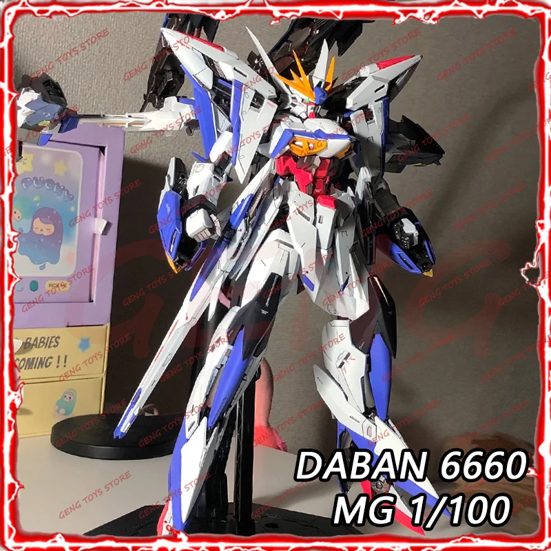 

DABAN 6660 MG Eclipse Rauin Striker Pack Action Figure MVF-X08 1/100 Scale Assembly Model Kit SEED Anime Figures Birthday Gift