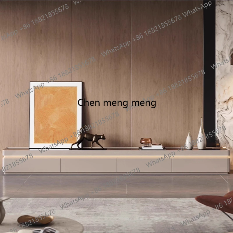 

Современная мебель для дома: дизайнерская тумба под телевизор с ящиками для гостиной, минималистичный настенный столик для монитора в прихожую, подставка для ТВ