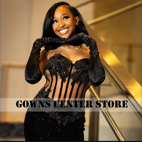 10 best sales röd svart balklänning för flickor - №4