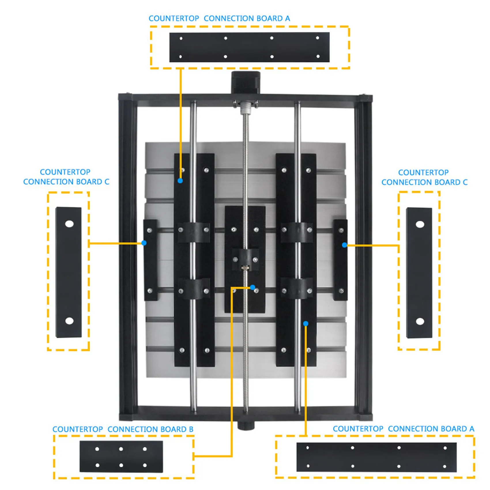 Kit de extensión CNC 3018, Kit de actualización de 3018 a 3040, accesorios de encimera, Compatible con máquina de grabado 3018 Pro Max