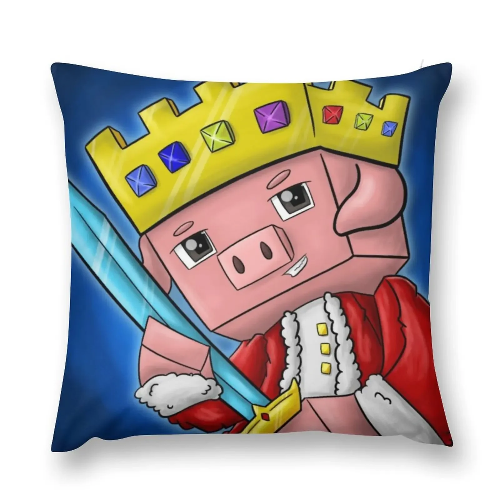 technoblade king merch Throw Pillow luxury decor Sofa Decorative Covers pillow