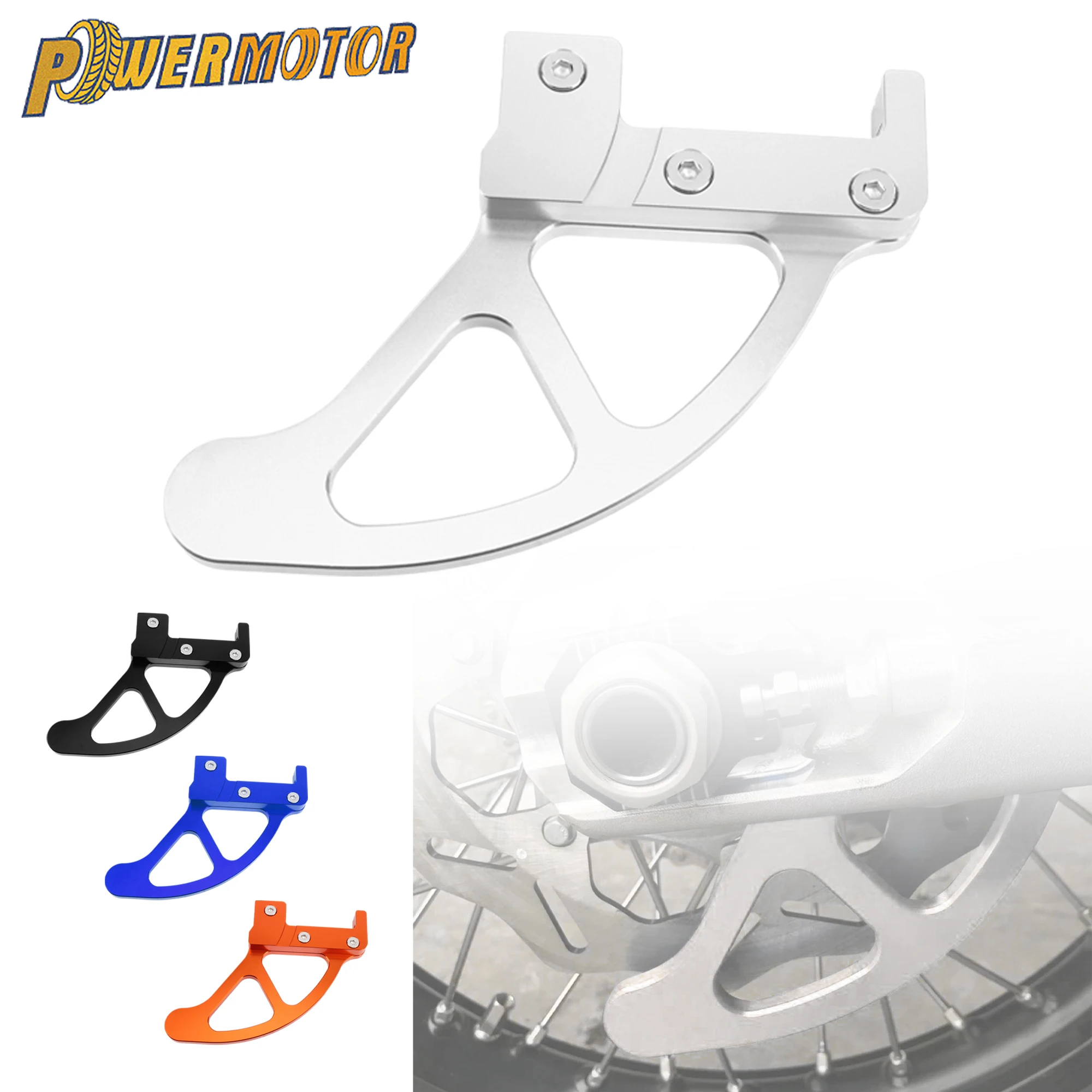 

For KTM Husqvarna Motorcycle Rear Brake Disc Guard CNC For EXC EXCF XC XCF SX SXF Six Days TPI 2004-2024 TC FC TE FE Modified