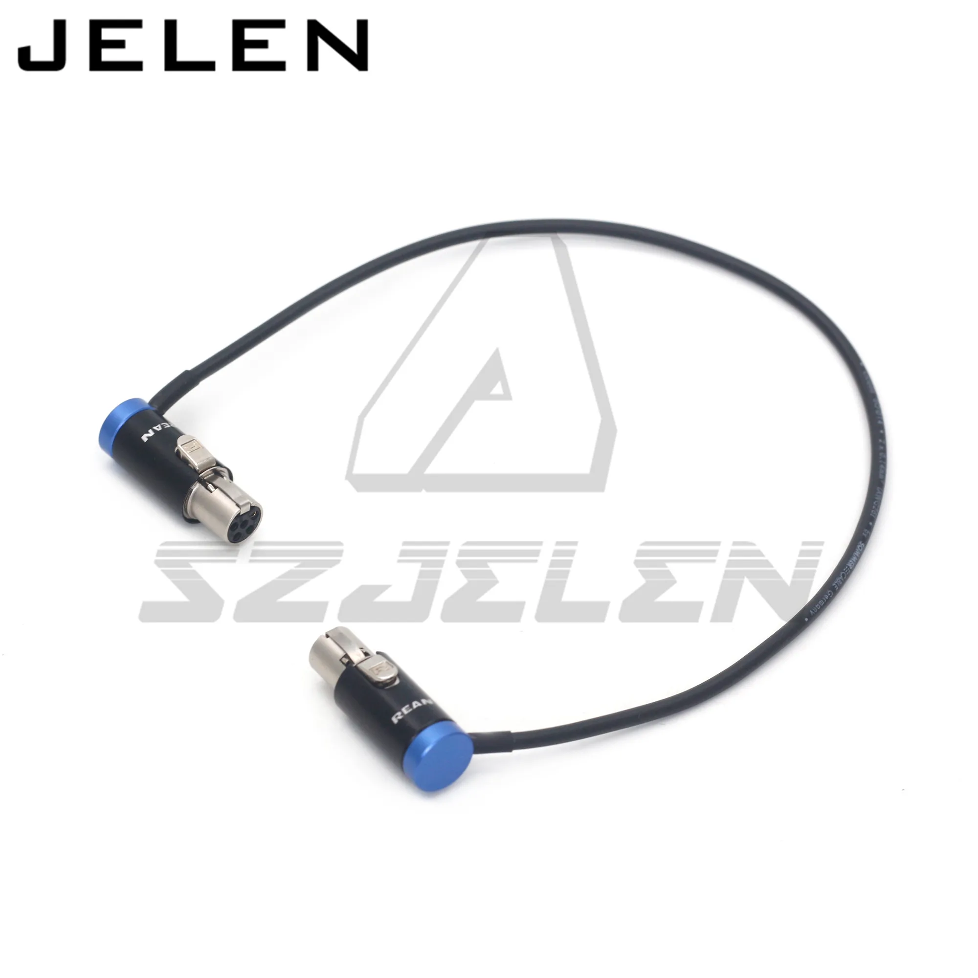 Imagem -04 - Perfil Baixo Xlr3f para Ta5f Sommer Cicada Cabo. para Sinais de Nível de Linha Equilibrada em Transmissores Lectrosônicos