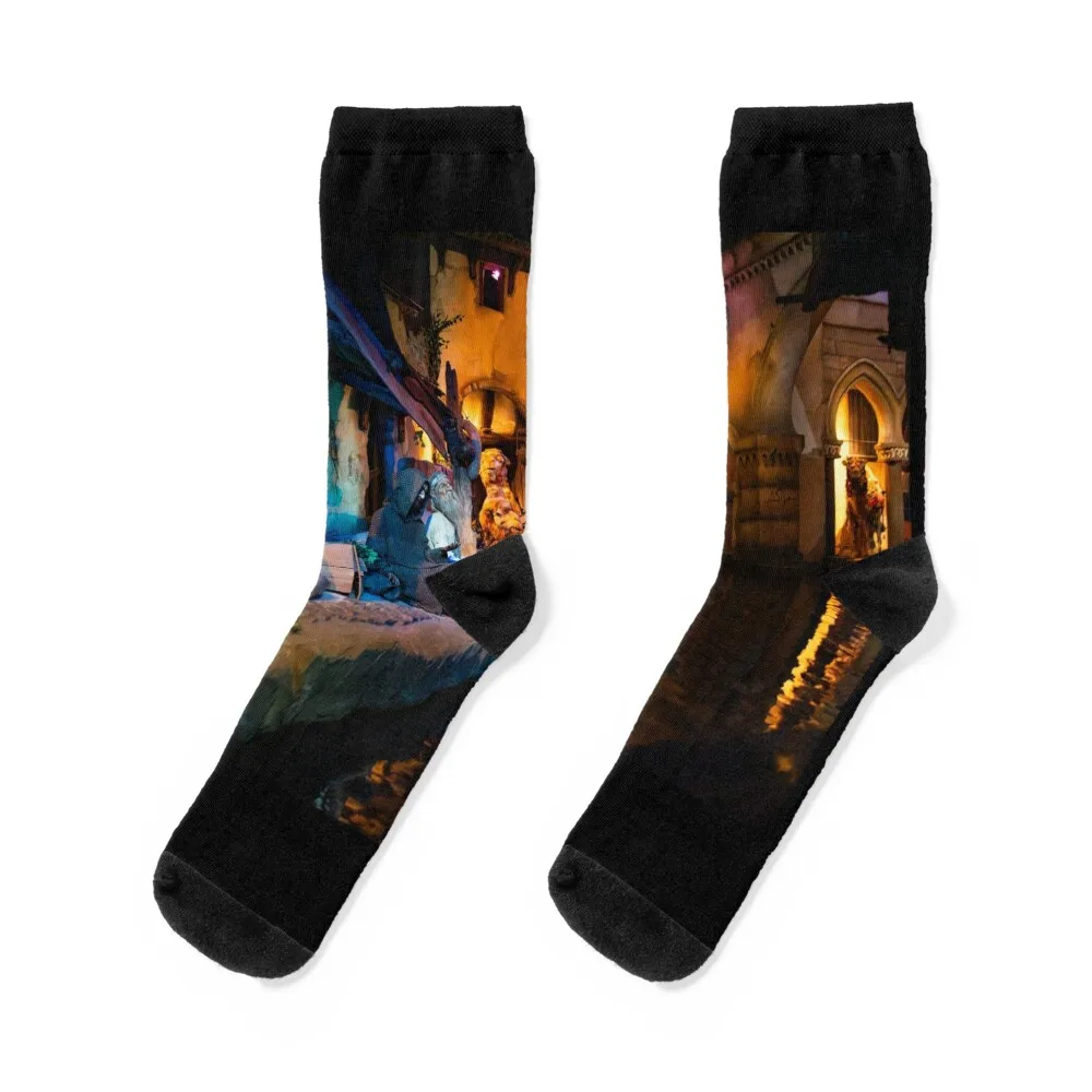 

Fata Morgana Efteling Socks bright garter sheer men cotton high quality Soccer Socks Woman Men's