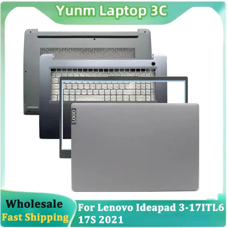 

Новинка для Lenovo Ideapad 3-17ITL6 17S 2021, стильный ЖК-экран, задняя крышка, рамка, подставка для рук, нижняя часть корпуса ноутбука, верхняя нижняя крышка