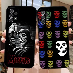 The Misfits Glenn Danzig Rock Phone Case For Samsung Galaxy A13,A21s,A22,A31,A32,A52,A53,A71,A80,A91 Soft Black Phone Cover