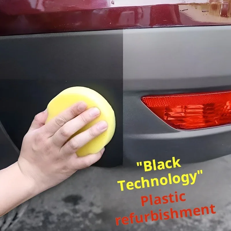 Piezas de plástico multifuncionales automotrices, agente reductor de retratamiento de cristal chapado, parachoques de coche negro, reparación de envejecimiento de coche interior aut