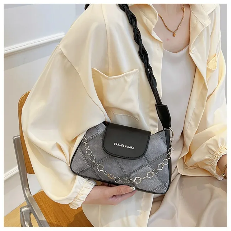 

Женская сумка через плечо, модная сумка-мессенджер, кроссбоди, новинка осень-зима, стильная повседневная сумка с регулируемым ремнем