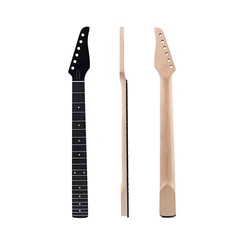 22 Fret Maple Rosewood Fingerboard For Electric Guitar Neck Replacement