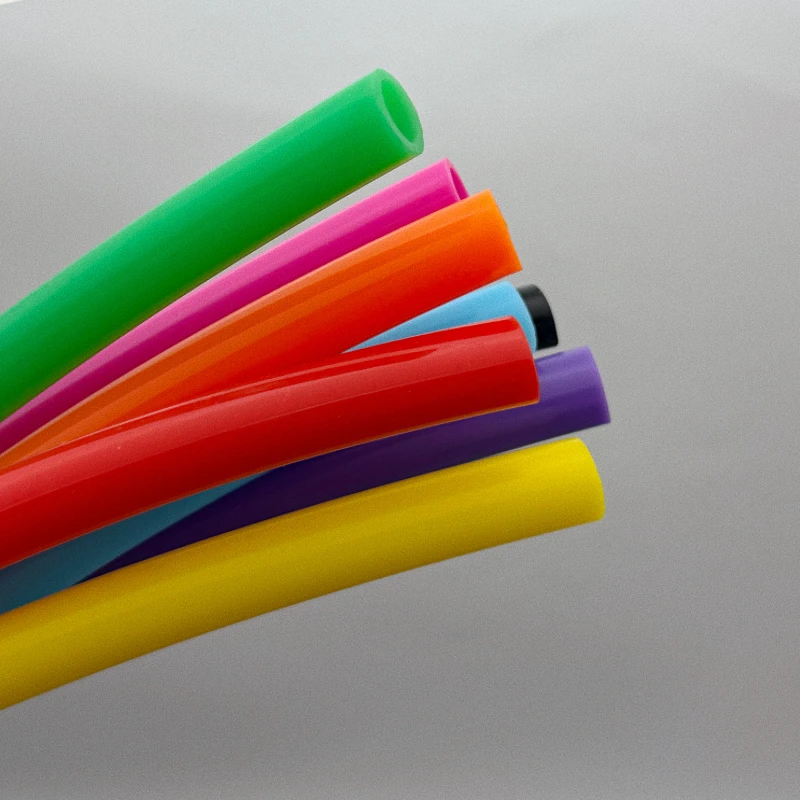 Tubo de Silicona de Grado Alimenticio, Colorido, No Tóxico, de 1M/2M, OD12-18mm, Tubo Flexible de Silicona para Bebidas, Manguera de Goma, Conector de Agua, Plomería