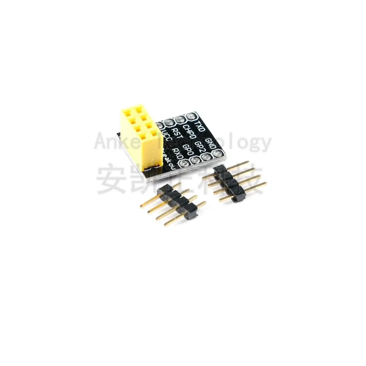

ESP01/01S adapter board, ESP01 adapter board, ESP01S solderless pinning