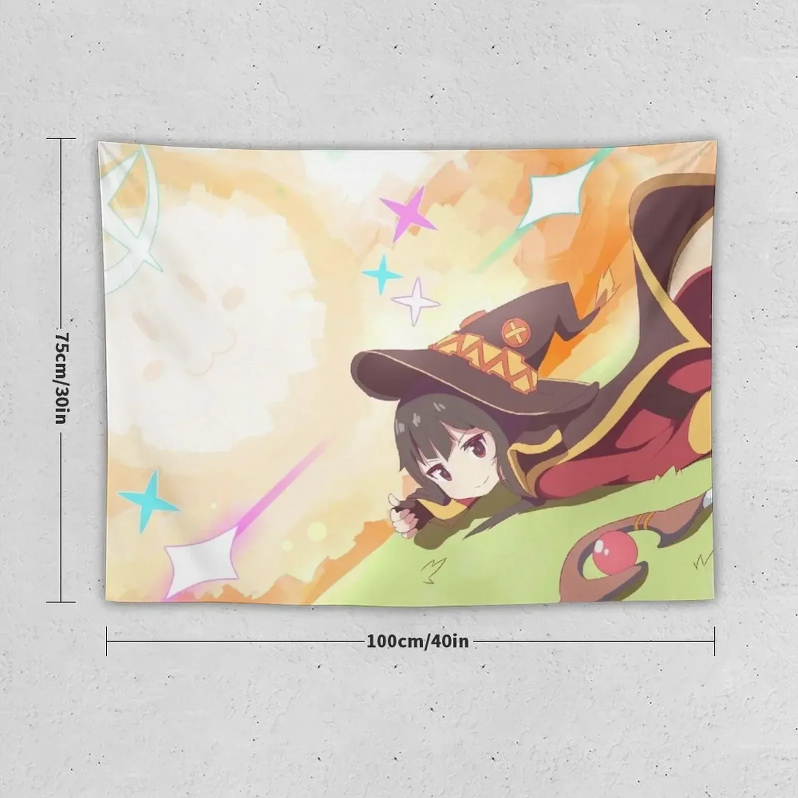 Megumin Explosion Tapestry Home Decorations Aesthetic Room Decorating Aesthetic Tapestry