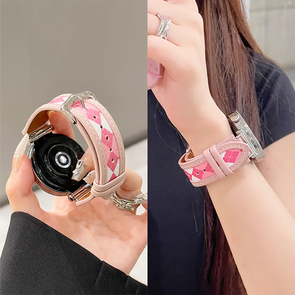 Cute Rhomboid Leath… - image