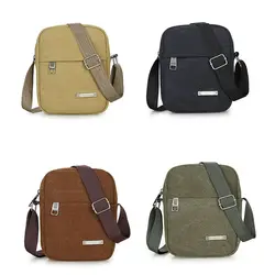 Convenient Shopping Cloth Handbag One-Shoulder Phone Backpack Canvas Bag Man Bag Crossbody Bag