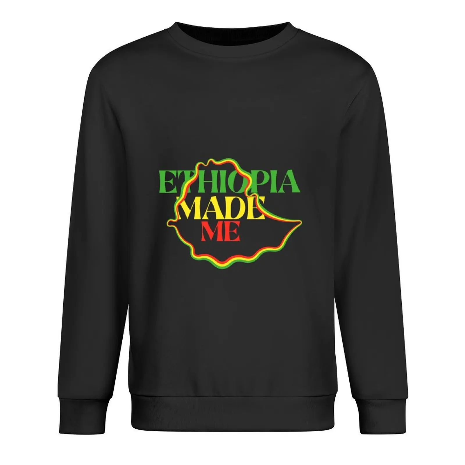 

Ethiopia made me Pullover mens designer clothes men's clothes tracksuits autumn jacket men sweatshirts