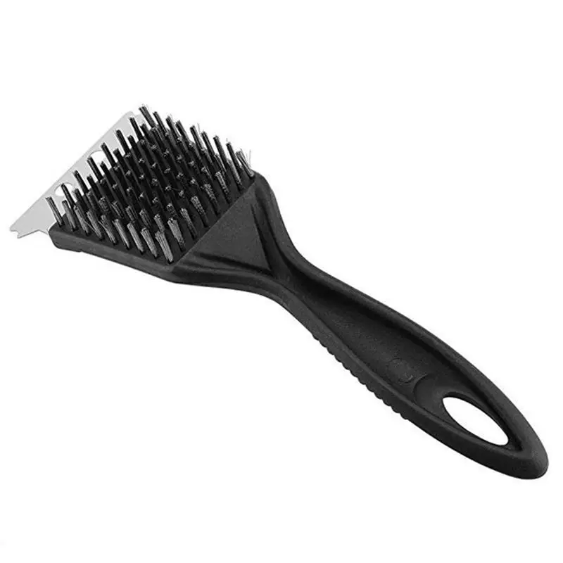 ◆♦Top Rated-Barbecue Grill Brush Steel Wire Bristles BBQ Cleaning Brushes Cooking Tool Outdoor Home BBQ Gas Kit Accessories
