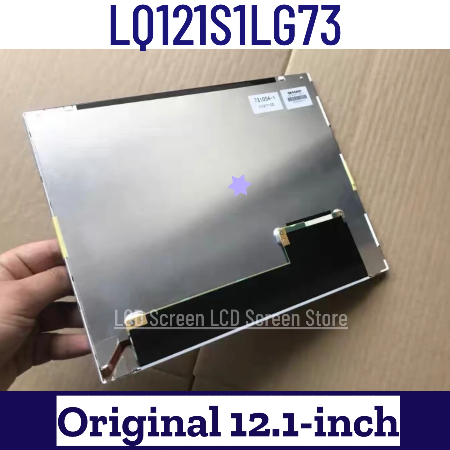 Tela LCD original nova de 12,1 polegadas LQ121S1LG73